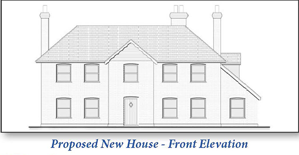 Lot: 27 - FOUR ACRES WITH BARNS FOR CONVERSION AND CONSTRUCTION OF A SUBSTANTIAL NEW DWELLING - 